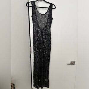 NWT Peppermayo Sheer Sequin Dress